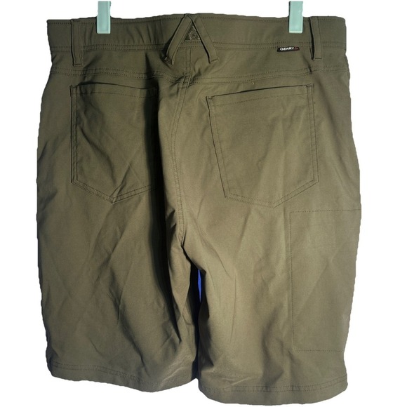 Gerry‎ Chino Shorts Modern 1750712  Mens 34 Back & 1 Leg Zipper Pockets - Picture 2 of 9